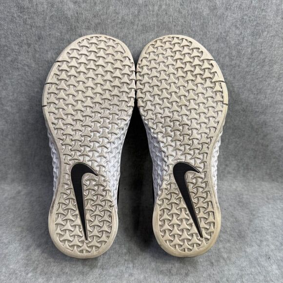 Nike Shoes Womens 6 Metcon 4 Black Athletic Crossfit Running Sneakers 924593-001 - Picture 8 of 9